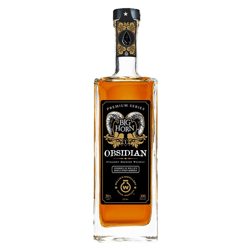 Willie’s Distillery Bighorn Bourbon Obsidian 750ml