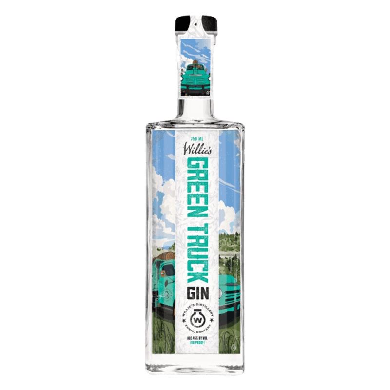 Willie’s Distillery Green Truck Gin 750mL