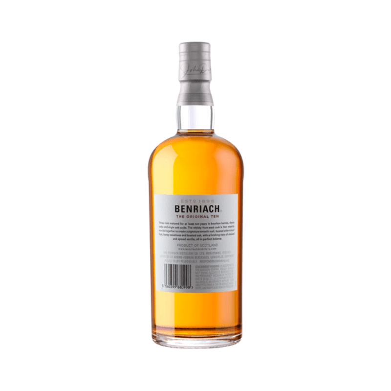 Benriach The Original Ten Speyside Single Malt Scotch Whisky 750mL