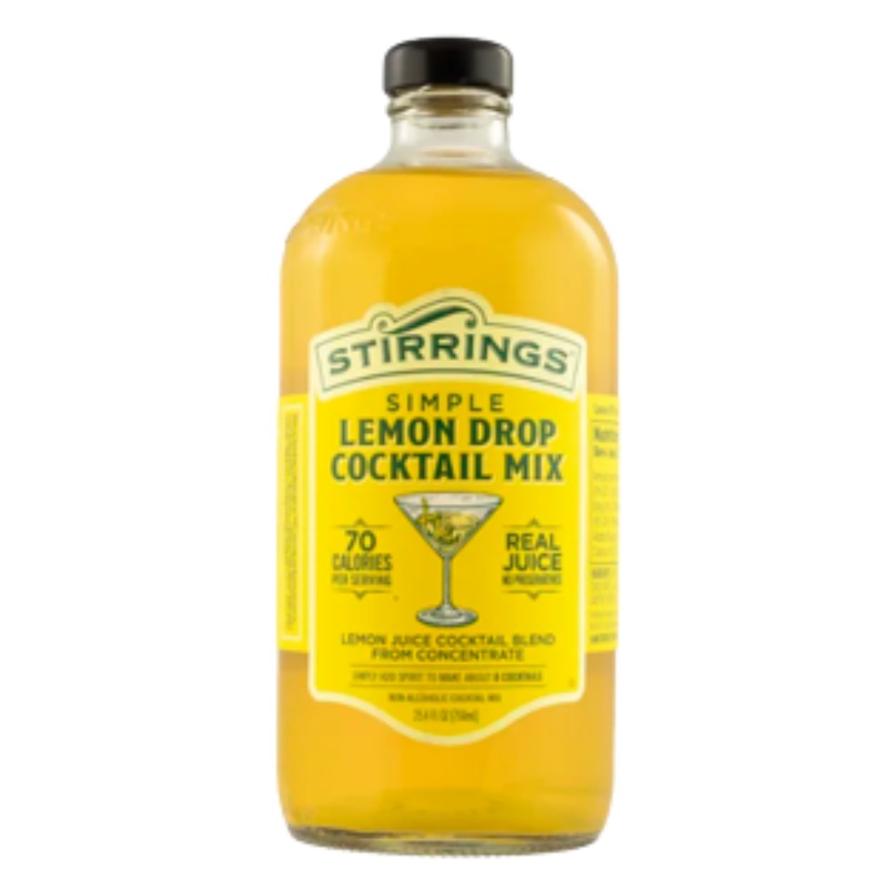 Stirrings Lemon Drop Cocktail Mix 750ml