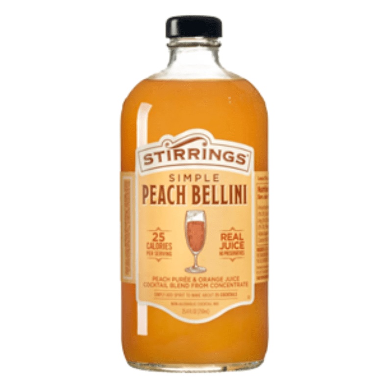 Stirrings Peach Bellini Mix 750ml