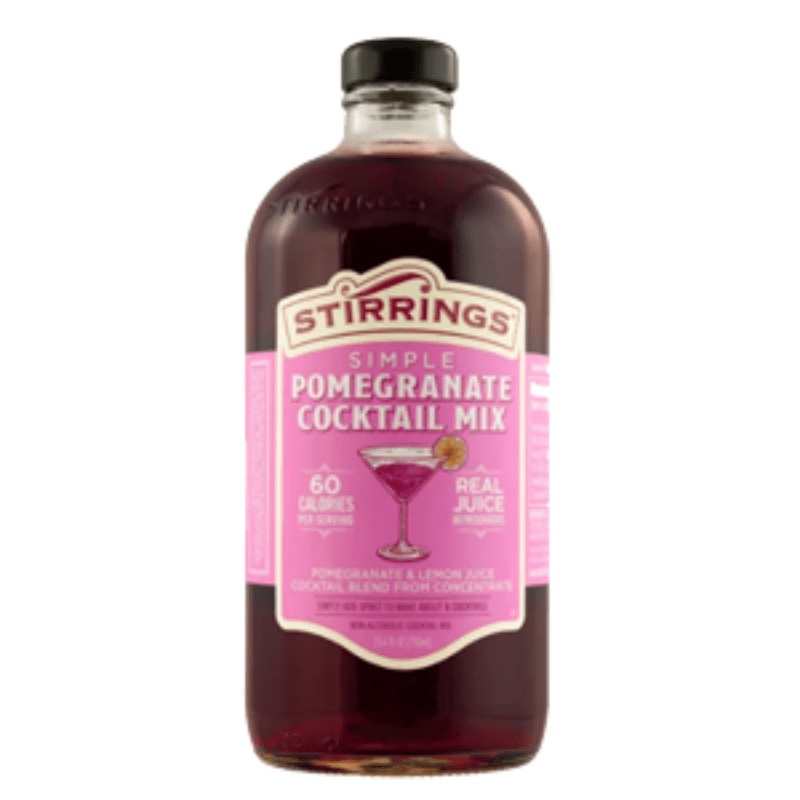 Stirrings Pomegranate Cocktail Mix 750ml