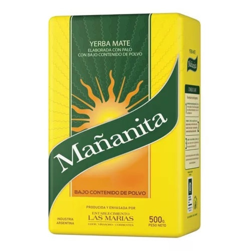 Yerba Mate Maanita con Palo (BCP), 500 g / 17,63 oz