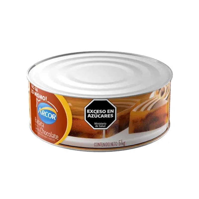 Dulce de Batata con Chocolate Arcor sin TACC 5 kg / 176,37 oz