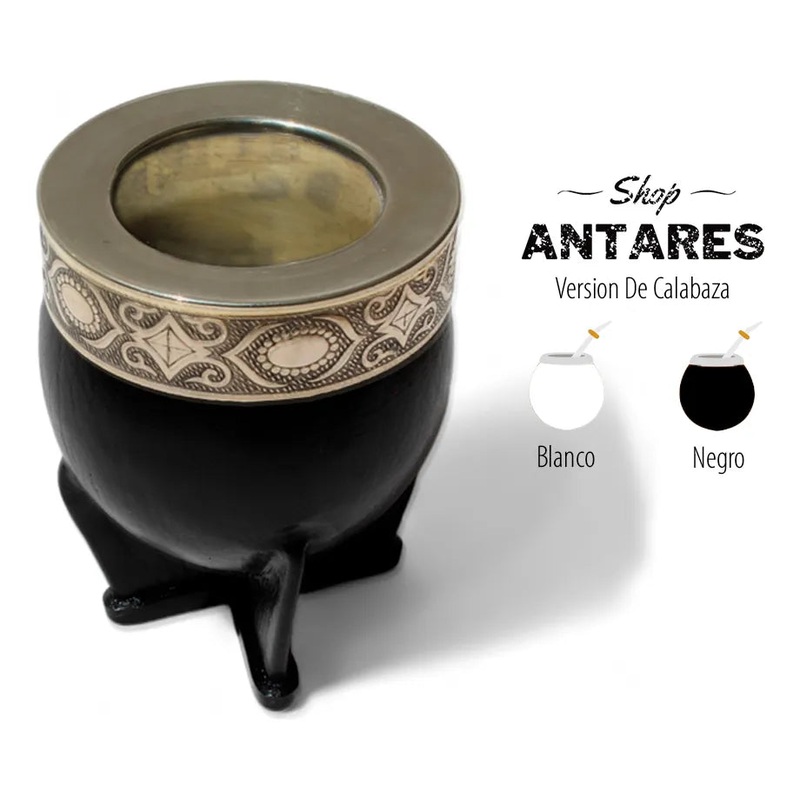 Mate Imperial Premium Calabaza + Bombilla Acero Inoxidable