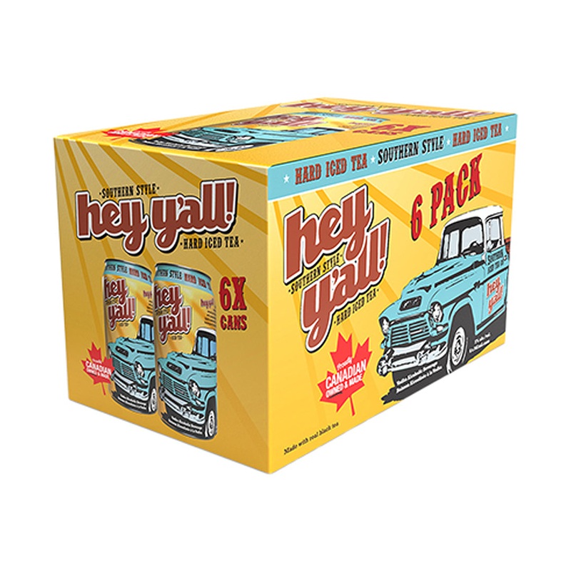 Hey Y’All Iced Tea Original – 6x341mL