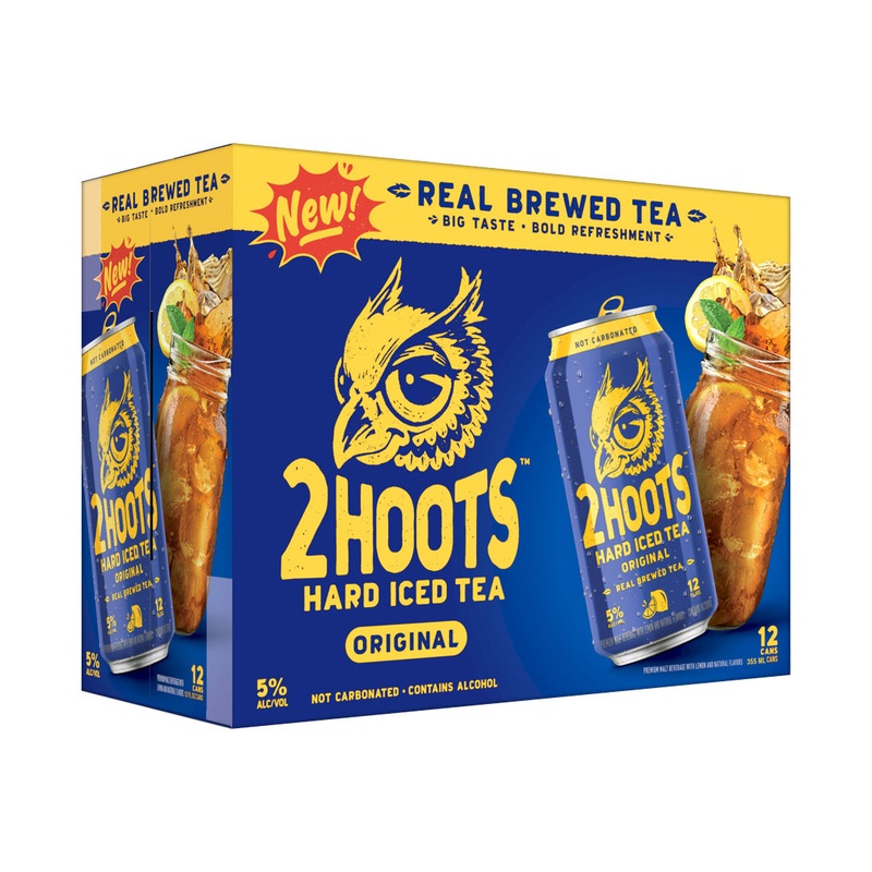2 Hoots Hard Iced Tea – 12x355mL