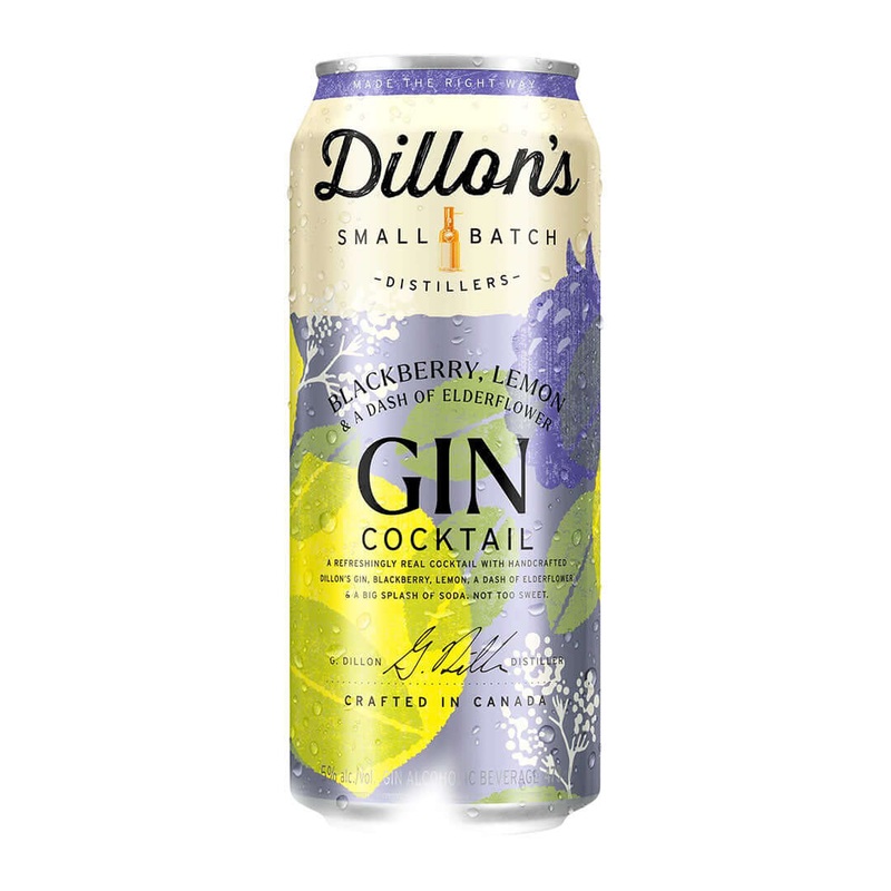 Dillon’s Blackberry, Lemon & A Dash Of Elderflower – 473mL