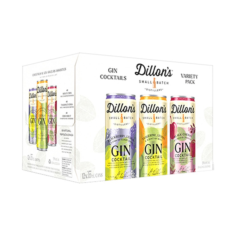 Dillon’s Gin Cocktails Variety Pack – 12x355mL