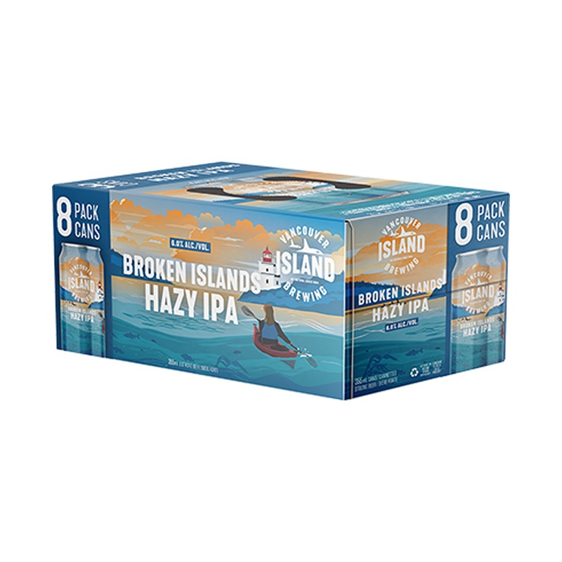 Vancouver Island Brewing Broken Islands Hazy IPA – 8x355mL
