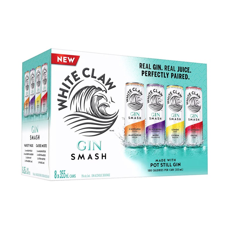 White Claw Gin Smash – 8x355mL