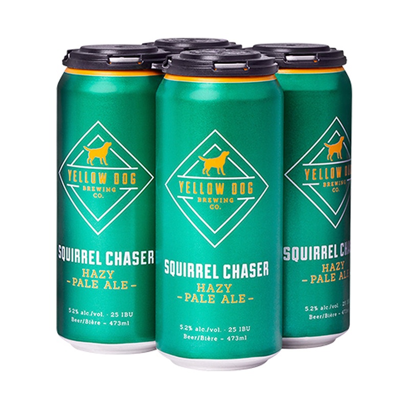 Yellow Dog Brewing Squirrel Chaser Hazy Pale Ale – 473mL