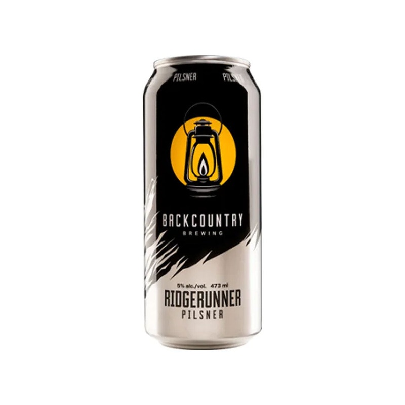 Backcountry Ridgerunner Pilsner – 473mL