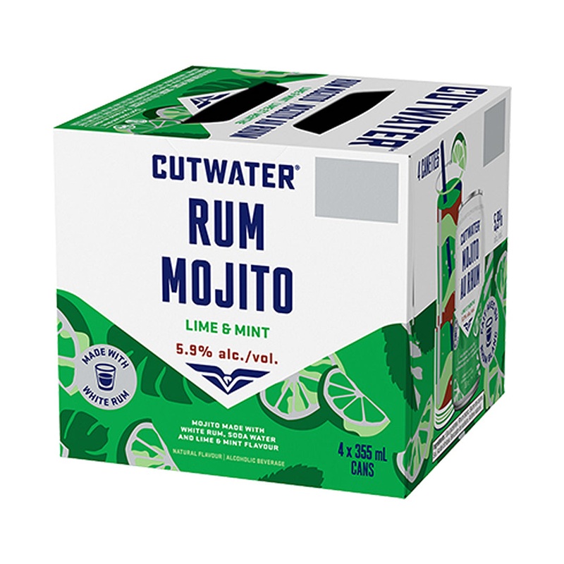 Cutwater Rum Mint Mojito -4x355ml