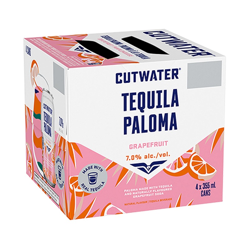 CUTWATER TEQUILA PALOMA -4x355ml