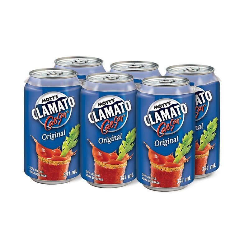 Mott’s Clamato Original Caesar – 6x341mL