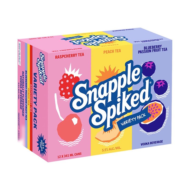 Snapple Spiked Variety Pack – 12x341mL