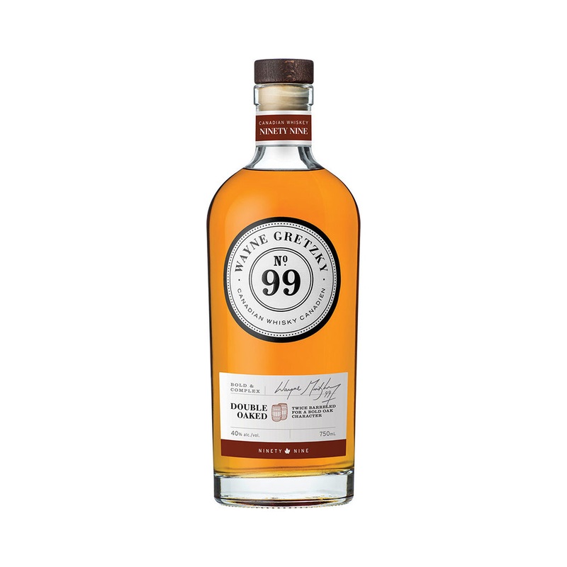 Wayne Gretzky Double Barrel Oaked Whisky – 750mL