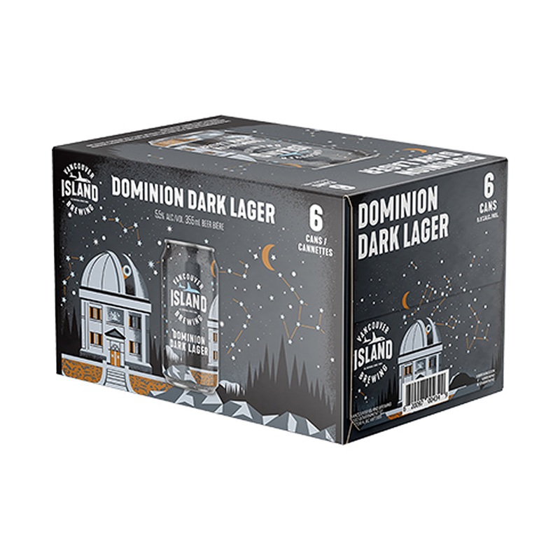 Vancouver Island Brewing Dominion Dark Lager – 6x355mL
