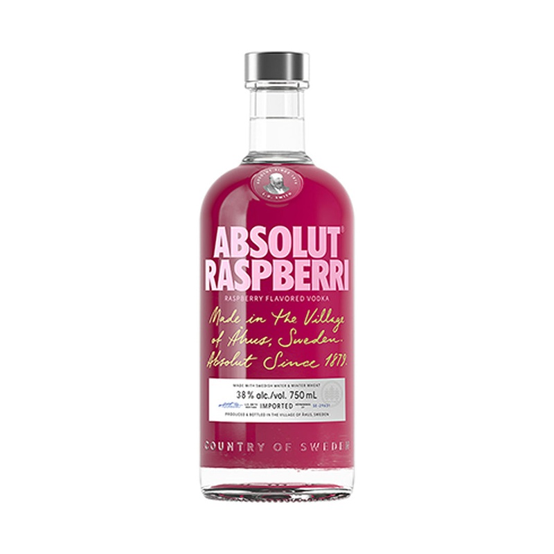 Absolut Raspberri Vodka – 750mL