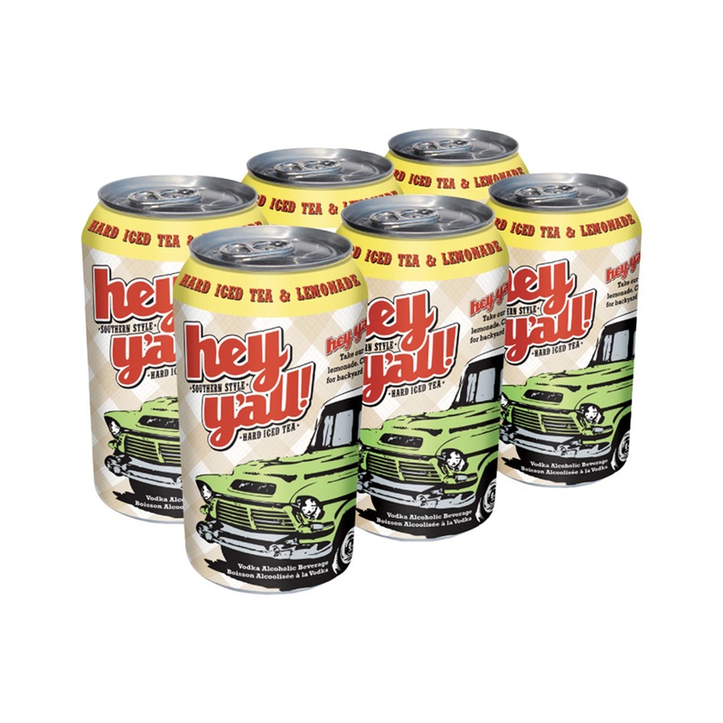 Hey Y’All Iced Tea Lemon – 6x341mL