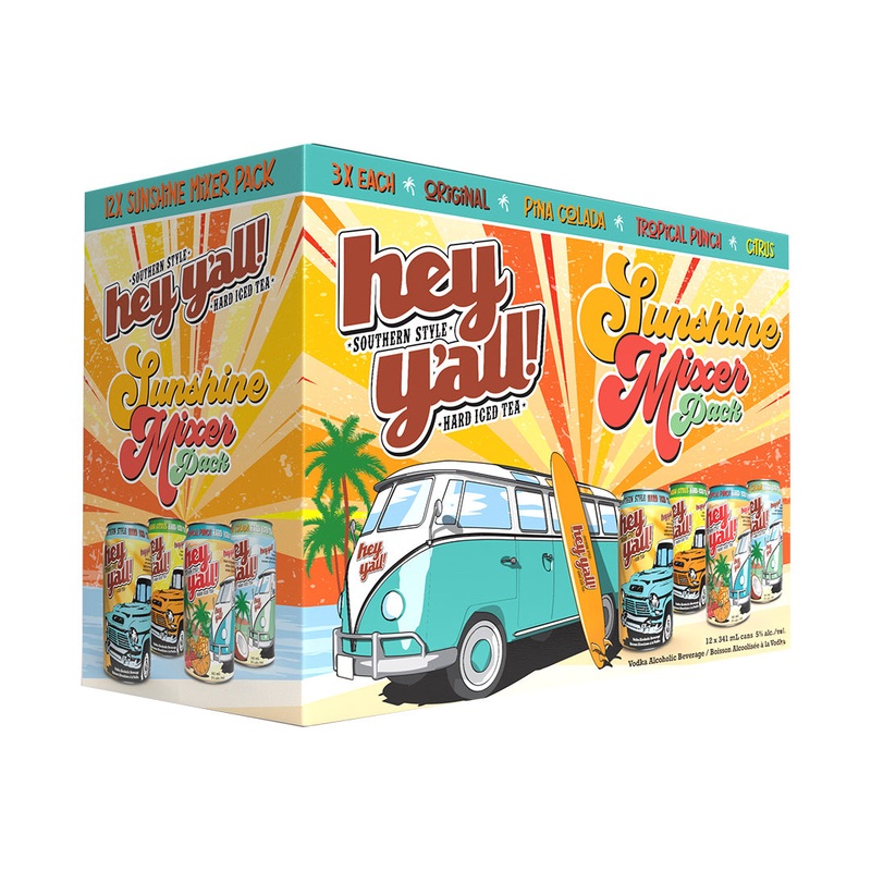 Hey Y’all Sunshine Mixer -12x341ml