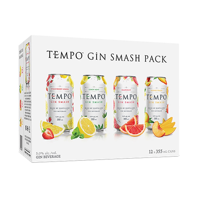 Tempo Gin Smash Mixer Pack – 12x355mL