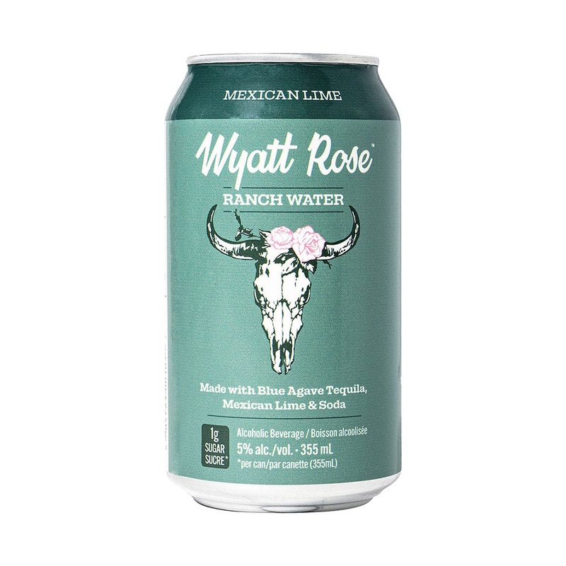 Wyatt Rose Mexican Lime & Soda Ranch Water – 6x355mL