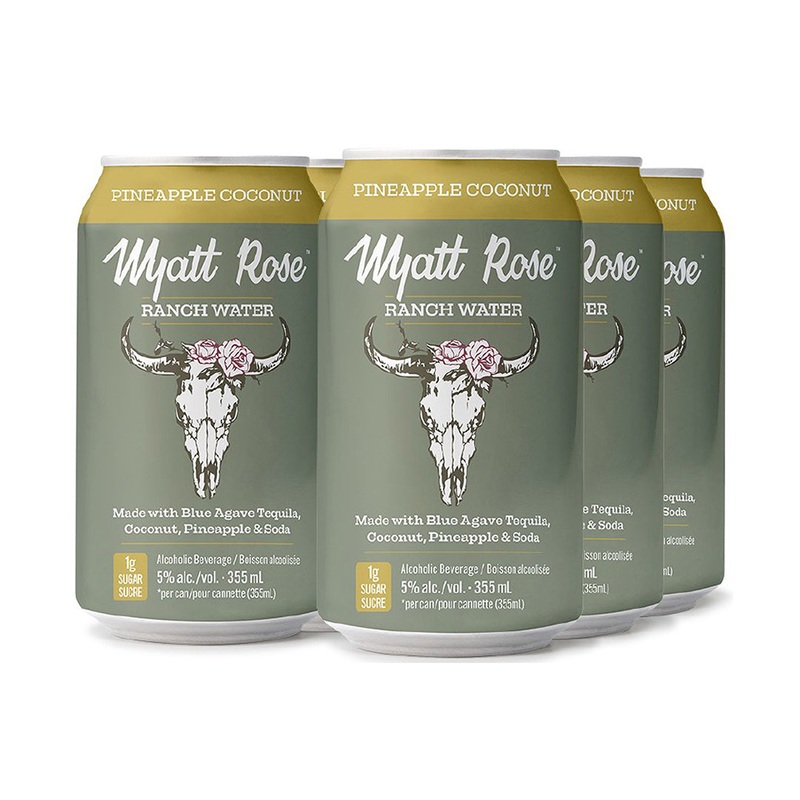 Wyatt Rose Mexican Pineapple Coconut Ranch Water – 6x355ml