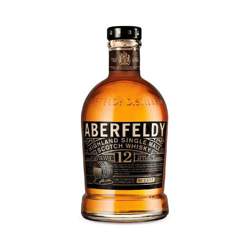 Aberfeldy 12 Year Old Single Malt Scotch – 750mL