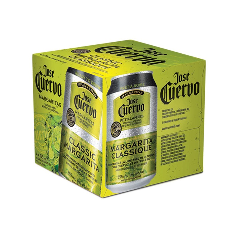 Jose Cuervo Margarita – 4x355mL