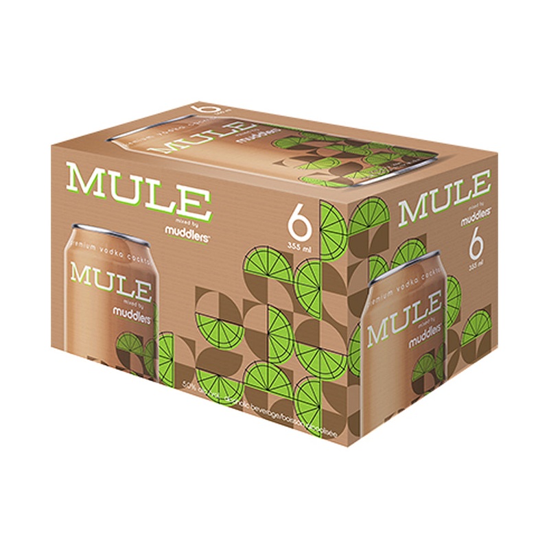 Muddlers Moscow Mule – 6x355mL