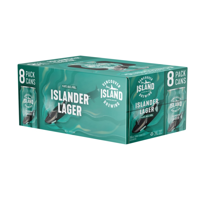 Vancouver Island Brewing Islander Lager – 8x355mL