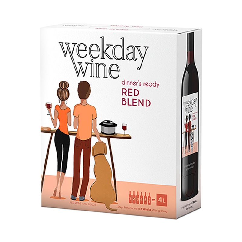 Weekday Wine Cabernet Merlot – 4L