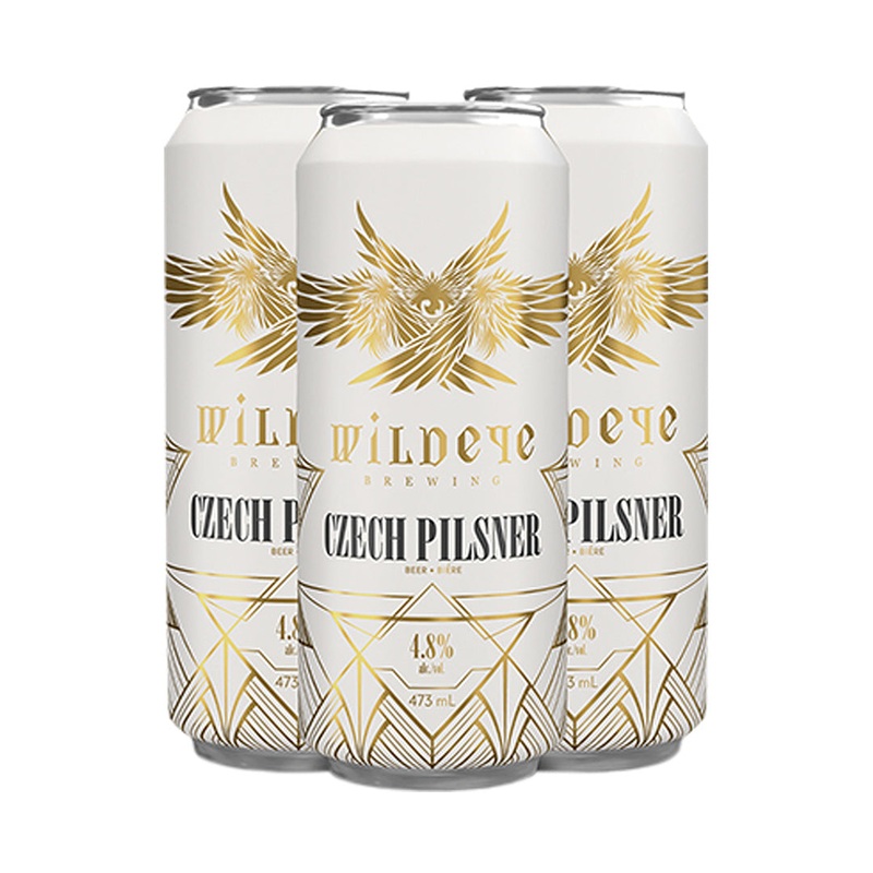 Wildeye Czech Pilsner – 4x473ml