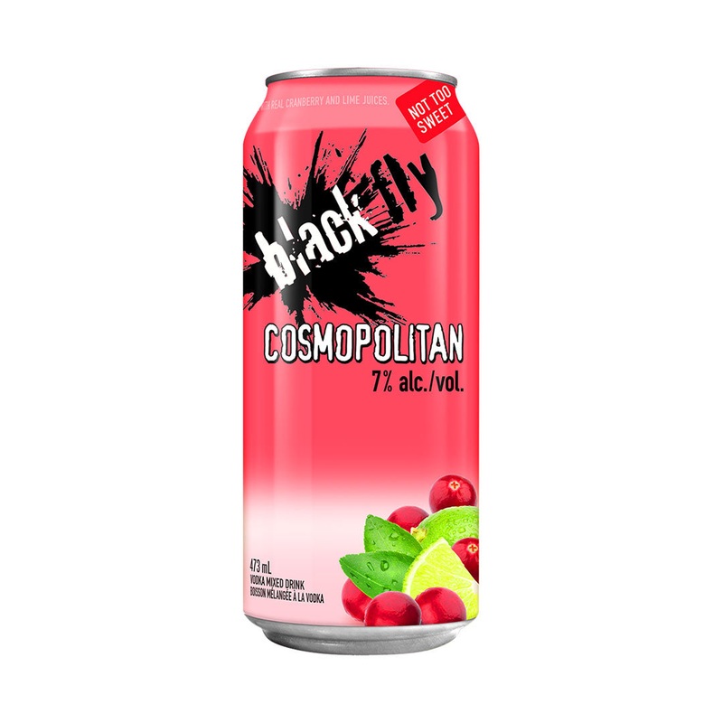 BLACK FLY VODKA COSMOPOLITAN – 473mL