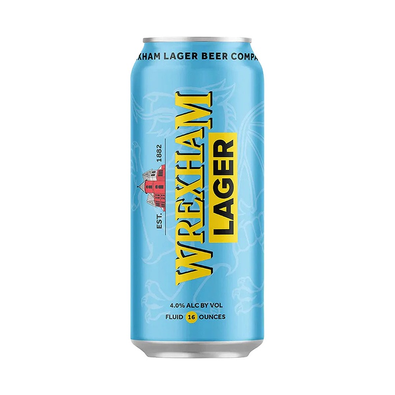 WREXHAM LAGER CAN – 500mL