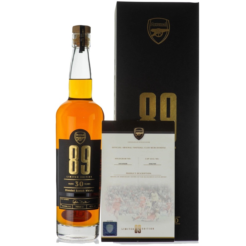 ARSENAL 89 – ANNIVERSARY EDITION 30 YEAR OLD WHISKY