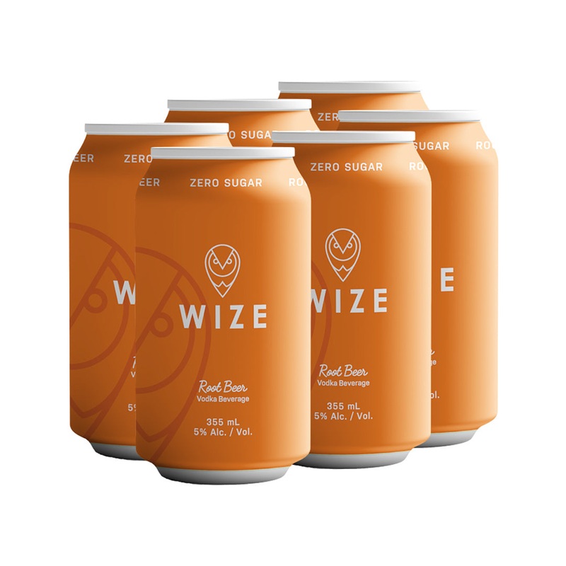 Wize Spirit Root Beer – 6x355mL