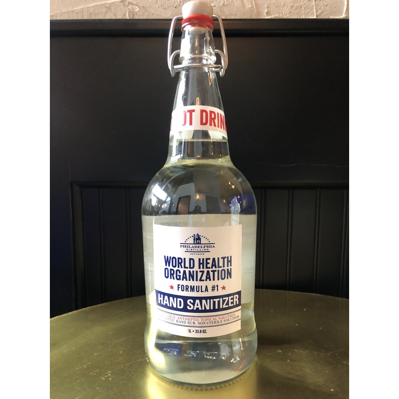 1L (33.8oz) Liquid Hand Sanitizer