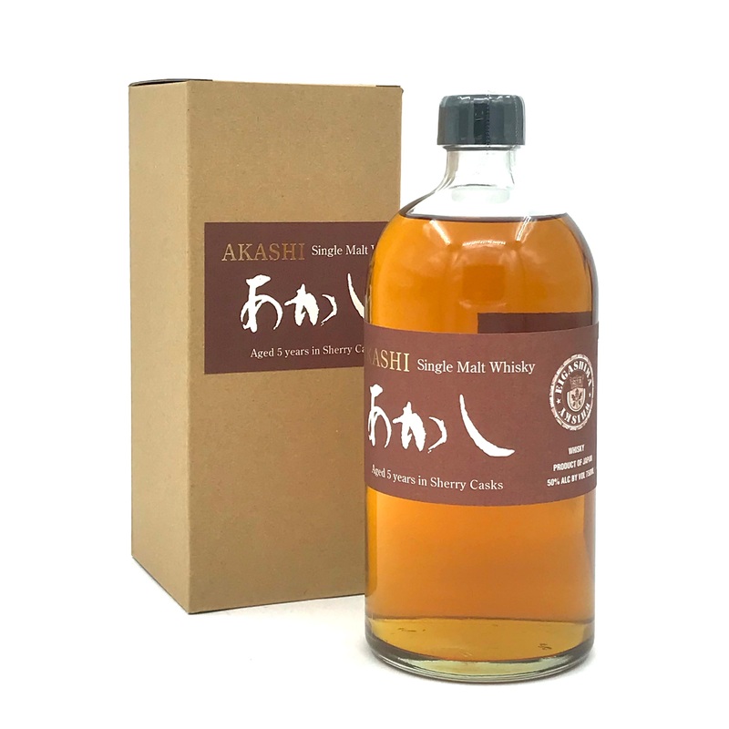 Akashi 5 Years Old Sherry Cask Single Malt Whisky