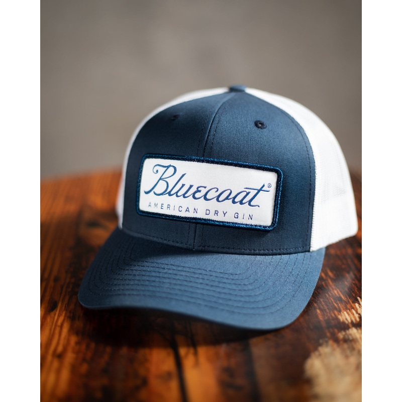 Bluecoat Trucker Hat|Dark Blue|Blue and White