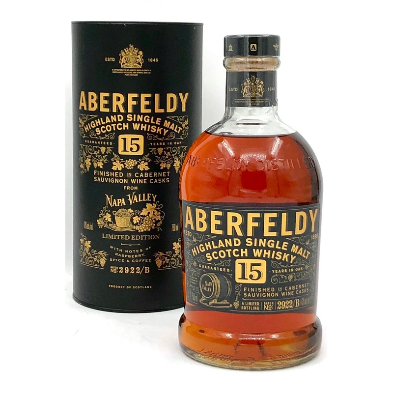 Aberfeldy 15 Year Single Malt Scotch Whisky Limited Edition