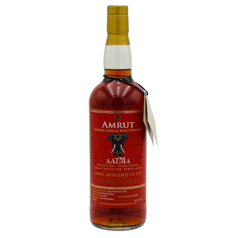 Amrut Aatma Collector Series Virgin French Oak Cask Single Malt Whisky
