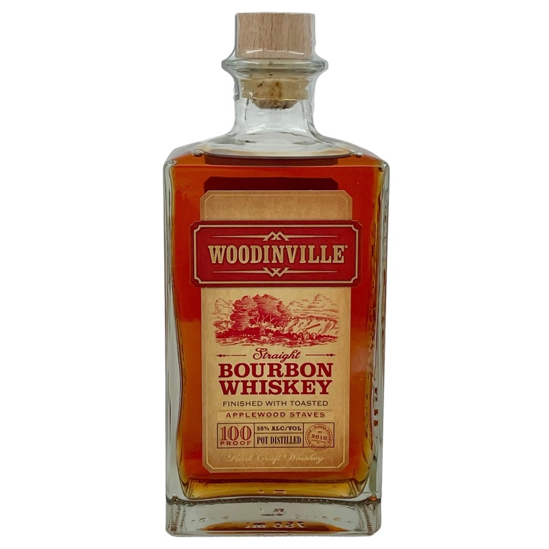 Woodinville Bourbon Whiskey Finished with Toasted Applewood Staves