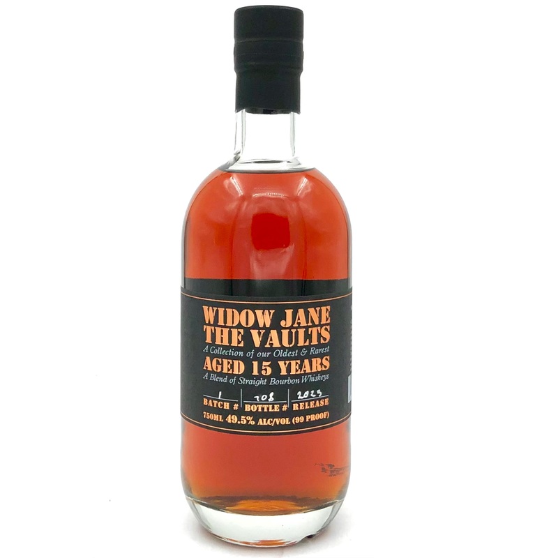 Widow Jane The Vaults 15 Year old Bourbon Whiskey