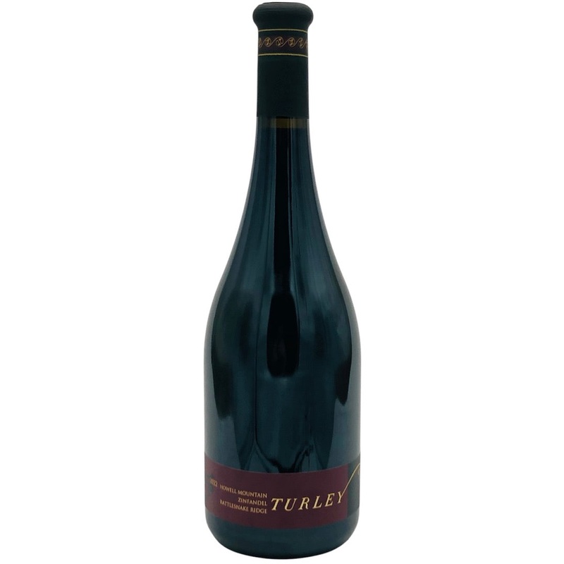 Turley Wine Cellars 2022 Zinfandel Rattlesnake Ridge Howell Mountain