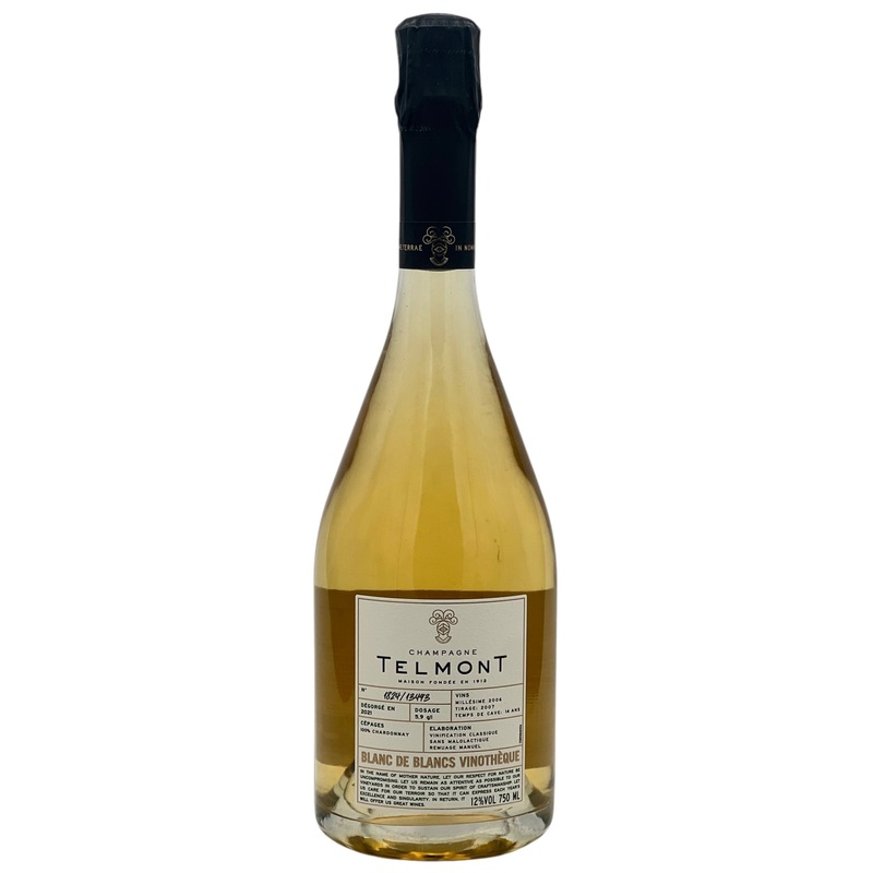Telmont Vinothque Vintage 2006 Blanc de Blancs Brut Champagne