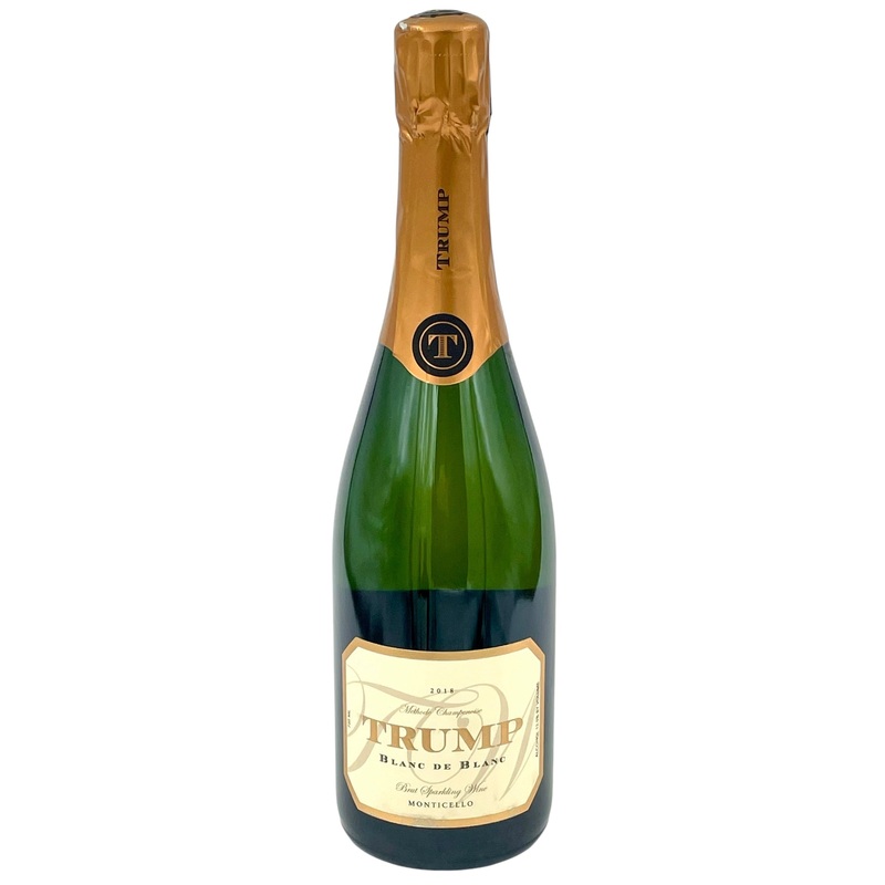 Trump 2018 Blanc de Blancs Brut Sparkling Wine Monticello