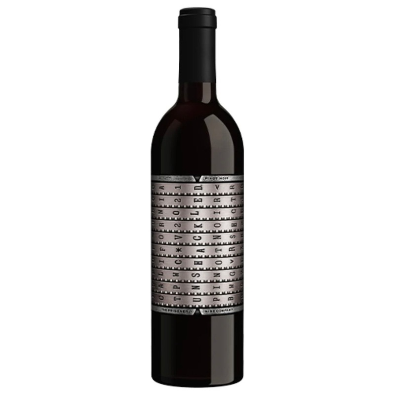Unshackled 2021 Pinot Noir by The Prisoner Wine Company